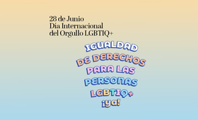 Igualdad de derechos para las personas LGBTIQ+, ¡ya!