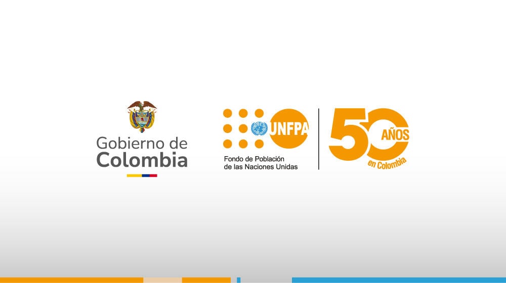 Logos del Gobierno Nacional y de UNFPA