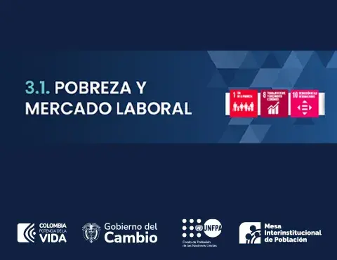 Análisis de Situación de Población (ASP Colombia 2023) Capítulo Pobreza y mercado laboral 