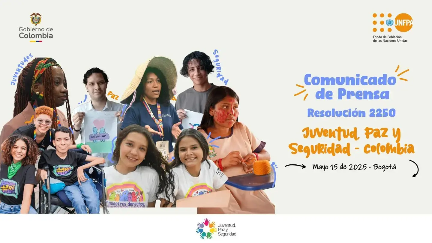 Colombia lanza el proceso del Plan de Acción Nacional de  la Resolución 2250 del Consejo de Seguridad de Naciones Unidas, sobre Juventud, Paz y Seguridad