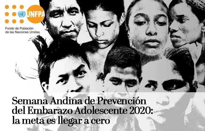 Semana Andina de Prevención del Embarazo Adolescente 2020: la meta es llegar a cero