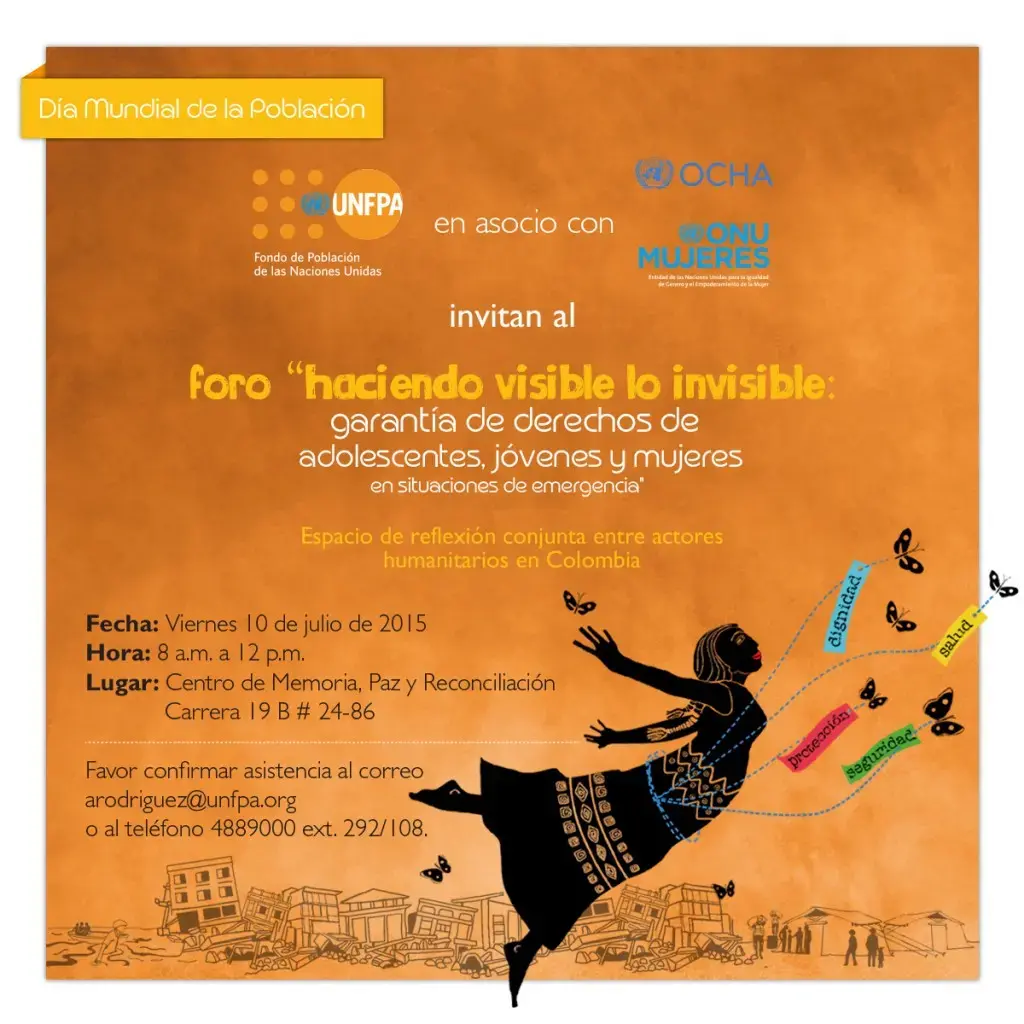 Foro “Haciendo visible lo invisible: garantía de derechos de adolescentes, jóvenes y mujeres”