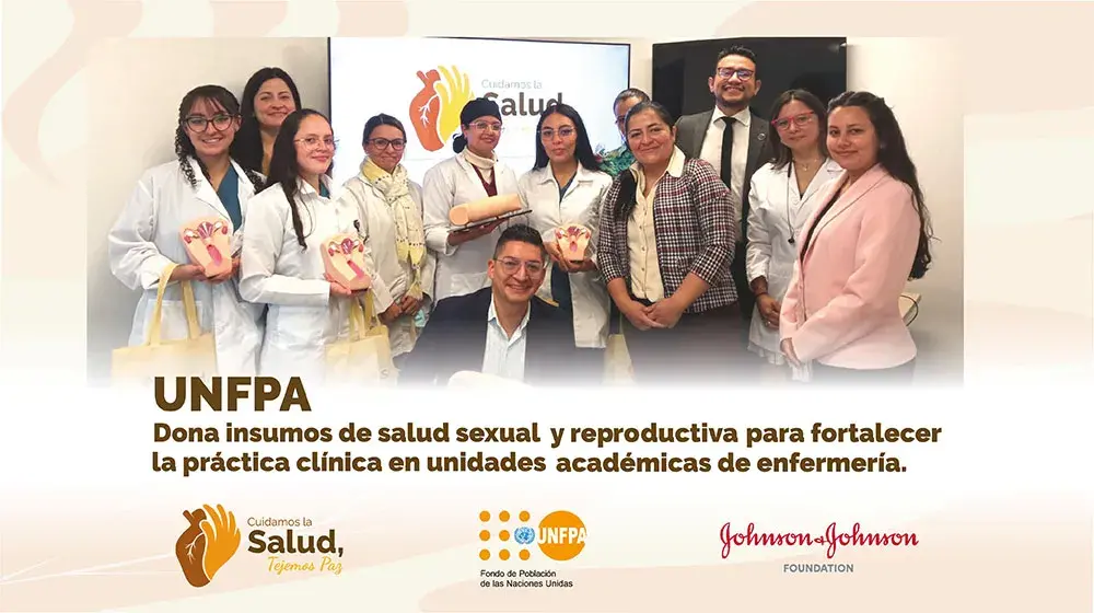 UNFPA dona insumos de salud sexual y reproductiva para fortalecer la práctica clínica en unidades académicas de enfermería