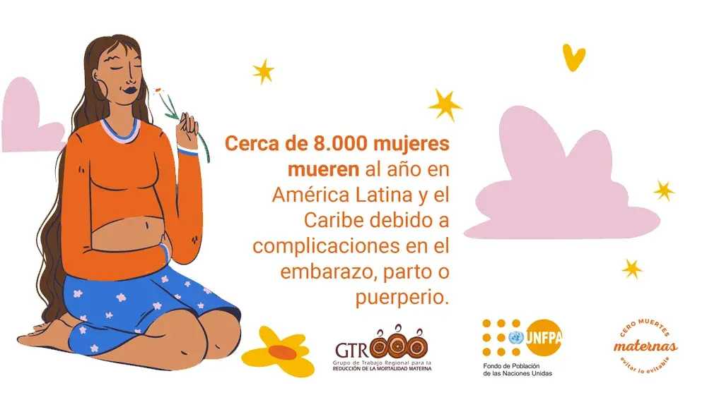 UNFPA, como miembro del GTR, y sus aliados presentan una campaña interagencial que llama a la acción para reducir la mortalidad materna en la región