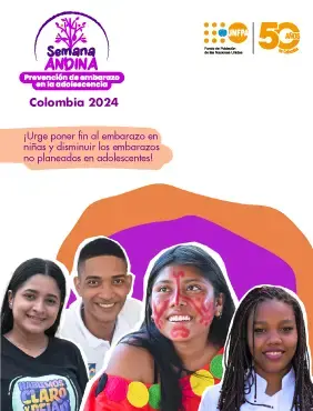 Infografía Semana Andina 2024 | ¡Urge poner fin al embarazo en niñas y disminuir los embarazos no planeados en adolescentes!