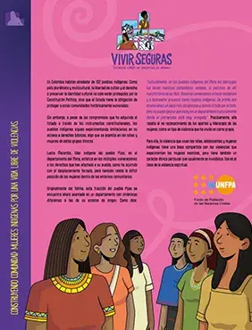 Construyendo comunidad: Mujeres indígenas por una vida libre de violencias