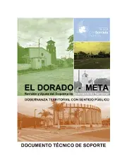 Revisión y Ajuste del Esquema de Ordenamiento Territorial - El Dorado