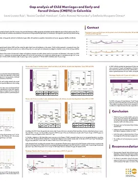 Gap analysis of Child Marriages and Early and Forced Unions (CMEFU) in Colombia