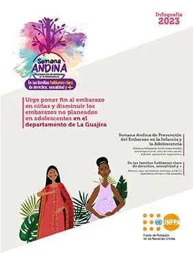 Infografía local: La Guajira Semana Andina 2023