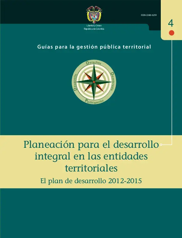 Planeación para el desarrollo de las entidades territoriales