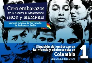 Infografía 1 sobre el estado actual del embarazo en la infancia y la adolescencia en Colombia