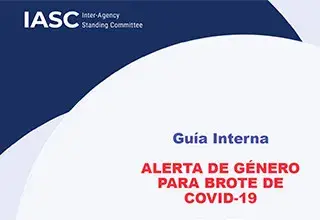 Guía Interna  ALERTA DE GÉNERO PARA BROTE DE COVID-19